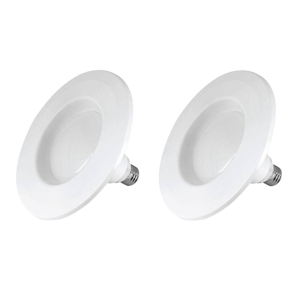 Feit Electric 5-6 Inch Recessed LED Downlights 6-Pack - 2700K Soft White Dimmable With InstaTRIM