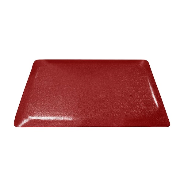 Rhino Anti-Fatigue Mats Rhino Hide Double Sponge Red 24 in. x 36 in. Anti-Fatigue Mat