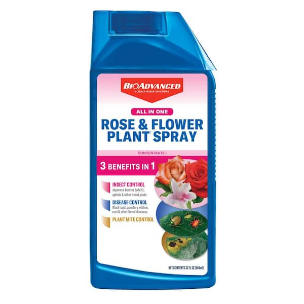 BIOADVANCED 32 oz. Concentrate All-in-One Rose and Flower Insect 