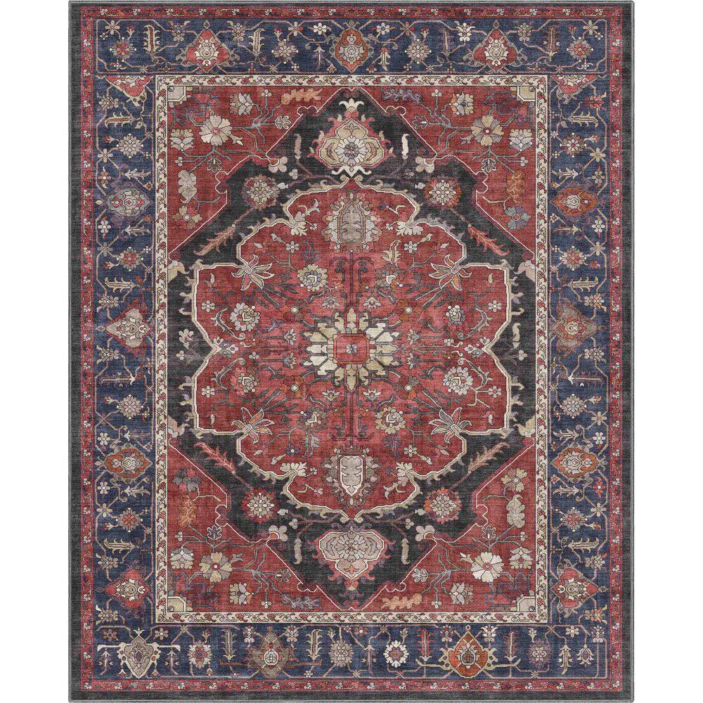 Apollo Serapi Jaipur Vintage Medallion, Red 3 ft. 3 in. x 5 ft. in. Area Rug price history on PriceWatchPro
