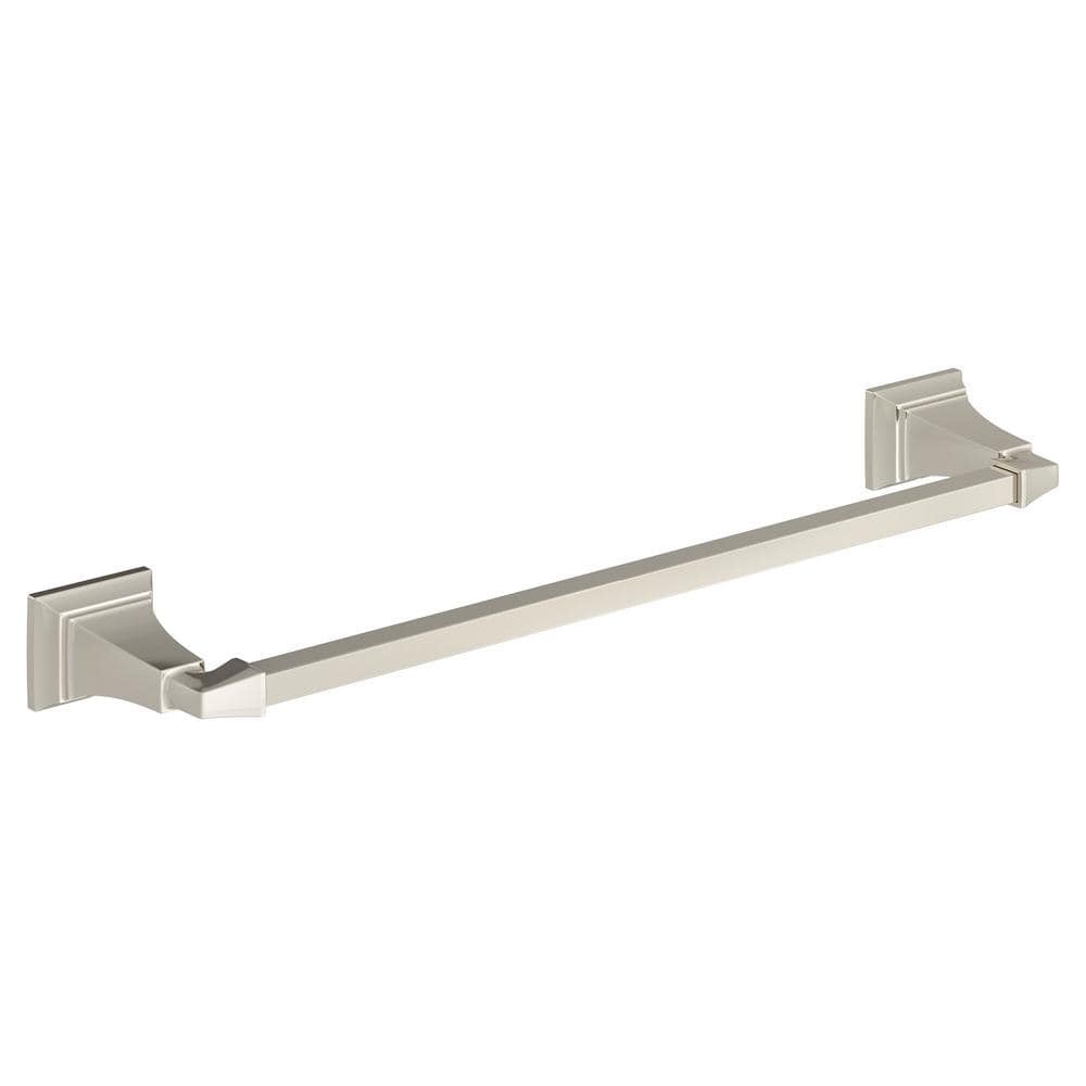 American Standard, TS Series 24 in. Wall 2024 Mount Towel Bar in Polished Nickel, New