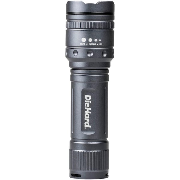 DieHard 600-Lumens Twist Focus Flashlight