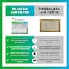 Filterbuy 16x22x1 Air Filter MERV 8 Dust Defense (4-Pack) – Pleated HVAC Furnace Filter, Electrostatic Charged, Traps 90% Of Particles, Actual 15.50 X 21.50 X 0.75 Inches