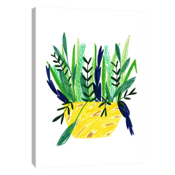 PTM Images 12 in. x 10 in. ''Flowerpot 7'' Printed Canvas Wall Art