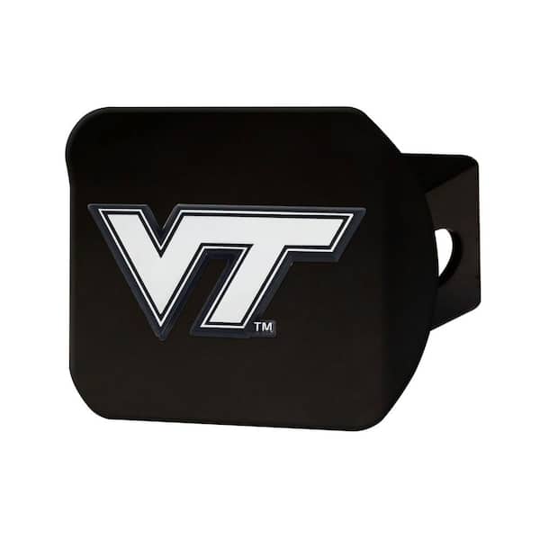 FANMATS NCAA Virginia Tech Class III Black Hitch Cover with Chrome Emblem