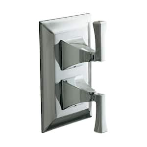 Memoirs 2-Handle Stately Thermostatic Valve Trim Kit in Polished Chrome (Valve Not Included)