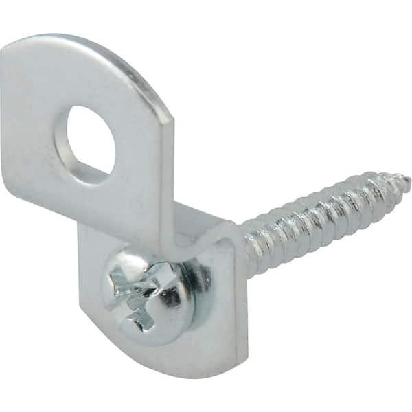 1/8 in. Mirror Hanging Offset Mirror Clip with Hardware (8-Piece)