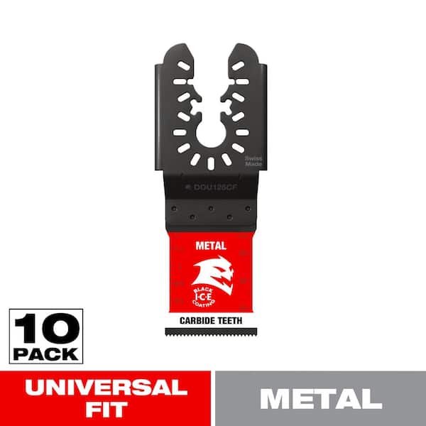 1-1/4 in. AMPED Steel Demon Universal Fit Carbide Teeth Oscillating Tool Blades for Metal