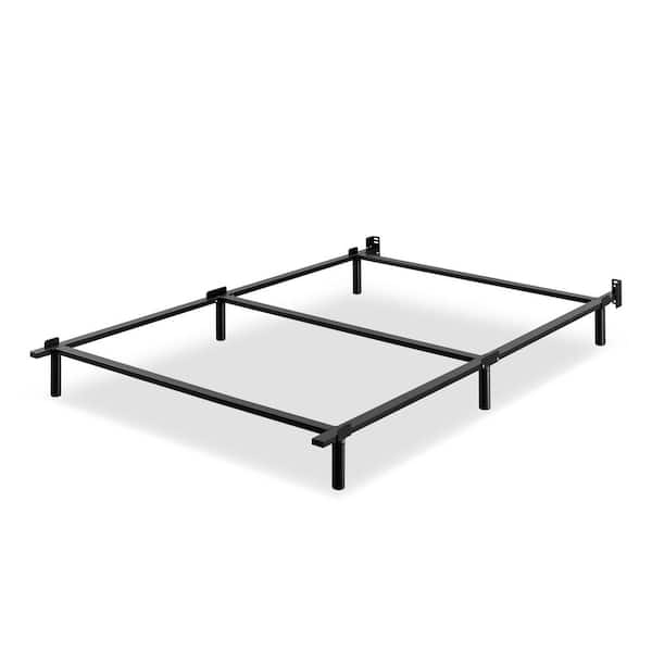 Zinus Paige Black Twin Metal Compack Bed Frame