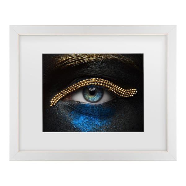Trademark Fine Art Alex Malikov Macro Beauty Matted Framed Photography Wall Art 18 in. x 22 in