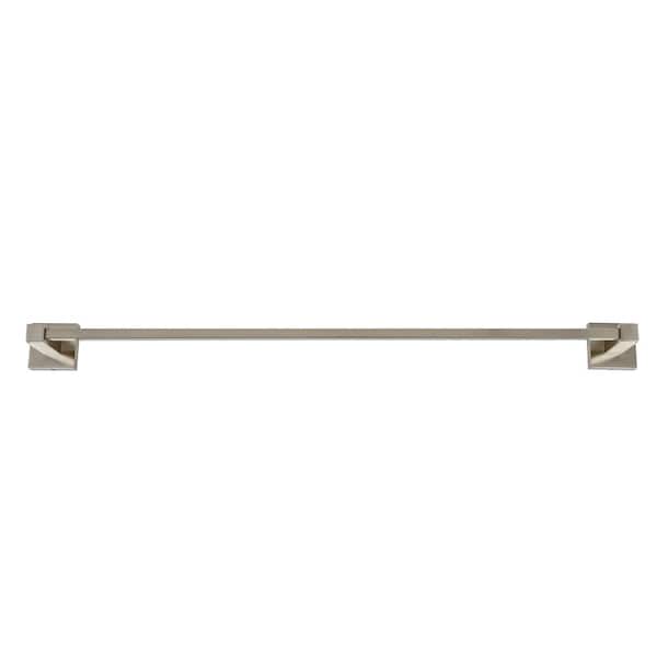 Italia Capri 18 in. Wall Mount Towel Bar in Brushed Nickel
