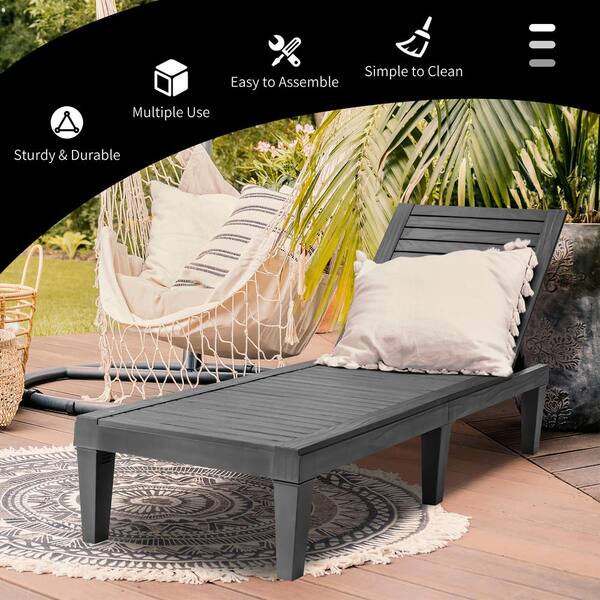 Allibert jaipur sun lounger 2025
