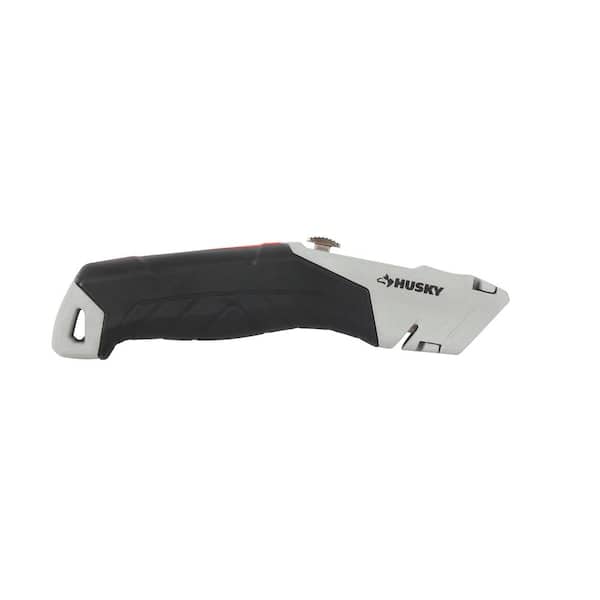 Husky Quick-Release Retractable Utility Knife 99738 - The Home Depot