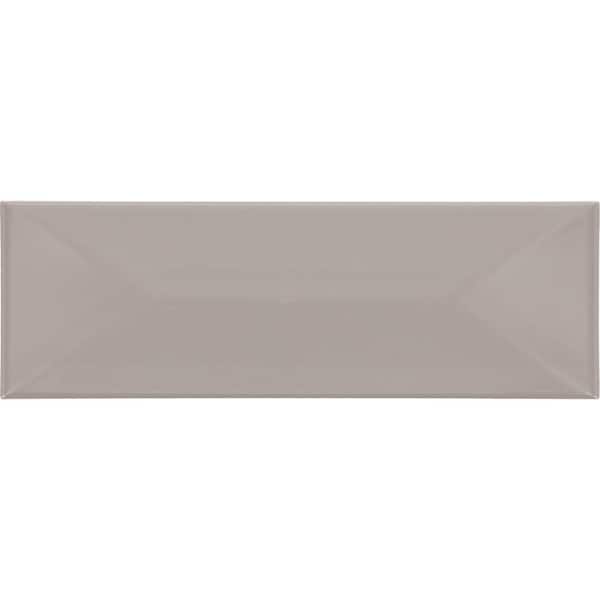 Daltile LuxeCraft Harmonia Glossy 4-1/4 in. x 12-7/8 in. Glazed Ceramic Wave Crest Wall Tile (8.36 sq. ft./case)