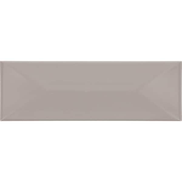 LuxeCraft Harmonia Glossy 4-1/4 in. x 12-7/8 in. Glazed Ceramic Wave Crest Wall Tile (501 sq. ft./Pallet)