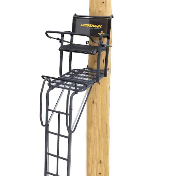 RIVERS EDGE Lockdown 21 ft. W 1-Man Ladder Tree Stand