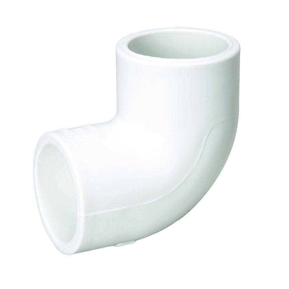 Mueller Streamline 2 in. PVC Schedule 40 90-Degree Slip x Slip Elbow ...