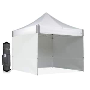 10 ft. x 10 ft. White Instant Canopy Pop Up Tent
