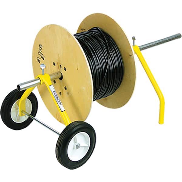 Large Cord & Cable Reel Rack with Hoist