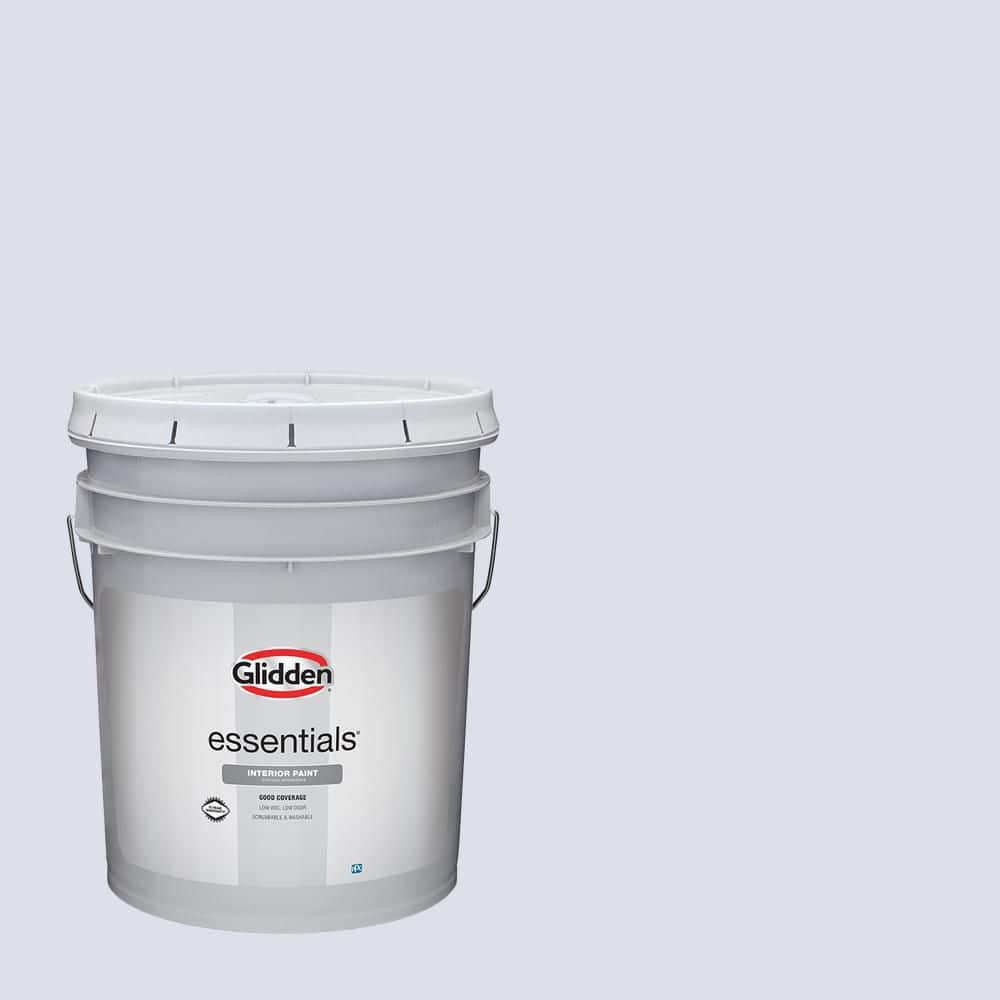 Glidden Essentials 5 gal. PPG1245-1 Orchid Whisper Eggshell