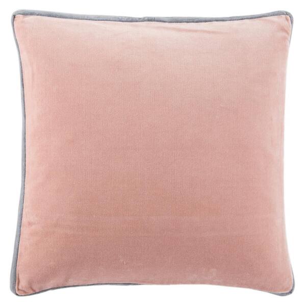 blush and gray pillows