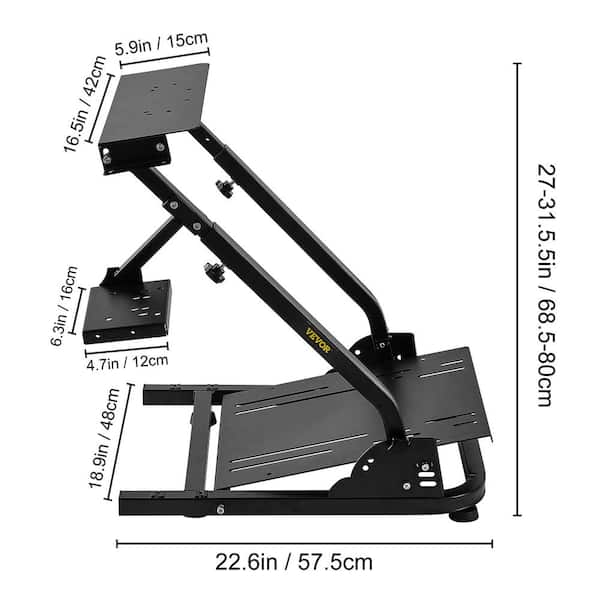 Marada Racing Steering Wheel Stand Height Adjustable Fit for Logitech G29  G920 G27 