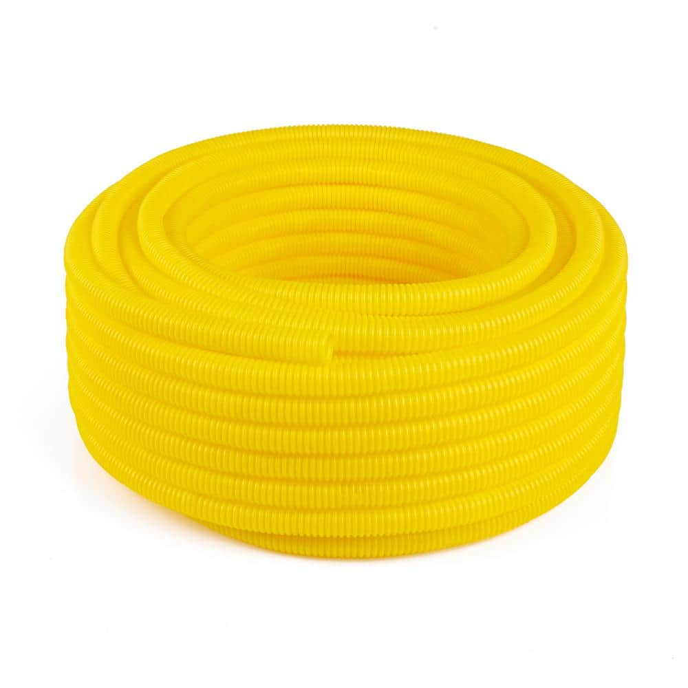 HydroMaxx 100-ft x 1.5-in PVC Orange Split Tubing Wire Loom in the