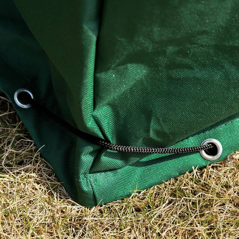 Dark Green Waterproof 3-Seater Patio Swing Cover with UV Protection