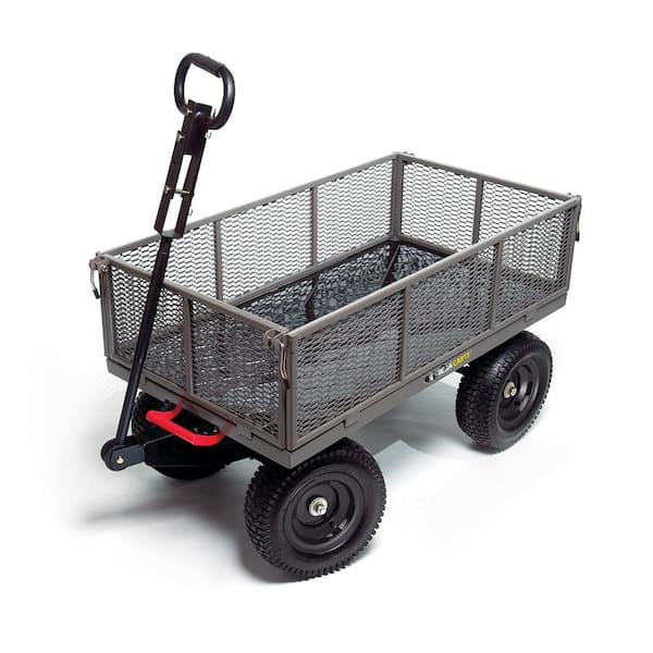 GORILLA CARTS 1,200 lb. Steel Multi-Use Dump Cart