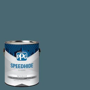 1 gal. Azalea Leaf PPG1149-6 Satin Interior Paint