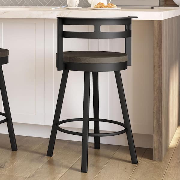 Amisco lars 25.5 discount low back counter stool