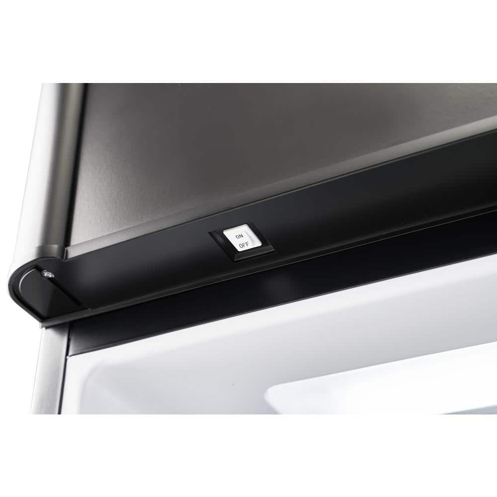 Premium Levella 9.0 cu ft 1-Glass Door Commercial Refrigerator, Matte Black