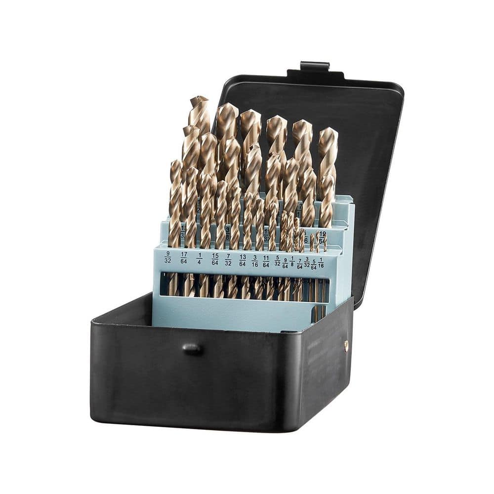 29 Pcs M35 High Speed Steel Cobalt Drill Bits with Storage Case, Cobalt Drill Bit Set for Drilling Metal, Wood price history on PriceWatchPro