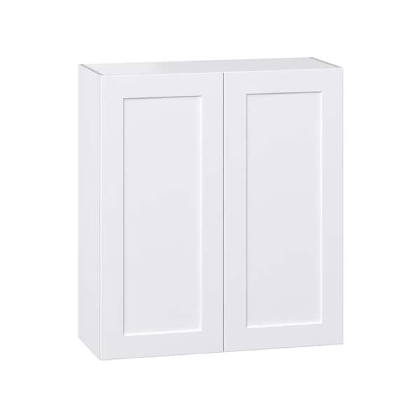 Roseland 36 in. W x 14 in. D x 40 in. H Assembled Shaker Wall Kitchen Cabinet in Warm White