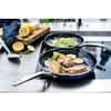 Blue Diamond 11 in. Aluminum Ceramic Nonstick Griddle in Blue CC001599-001  - The Home Depot