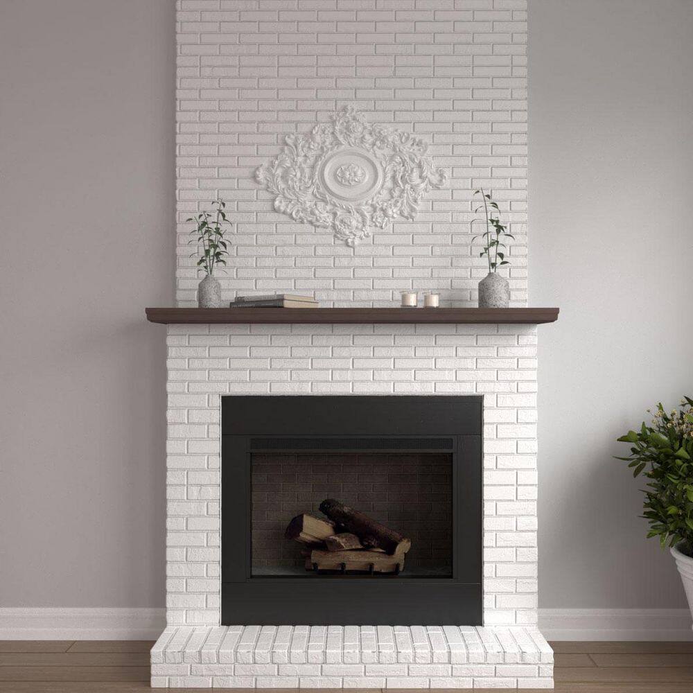 Primed White Ornate Urethane Ceiling Medallion 22.5" x 30.38"