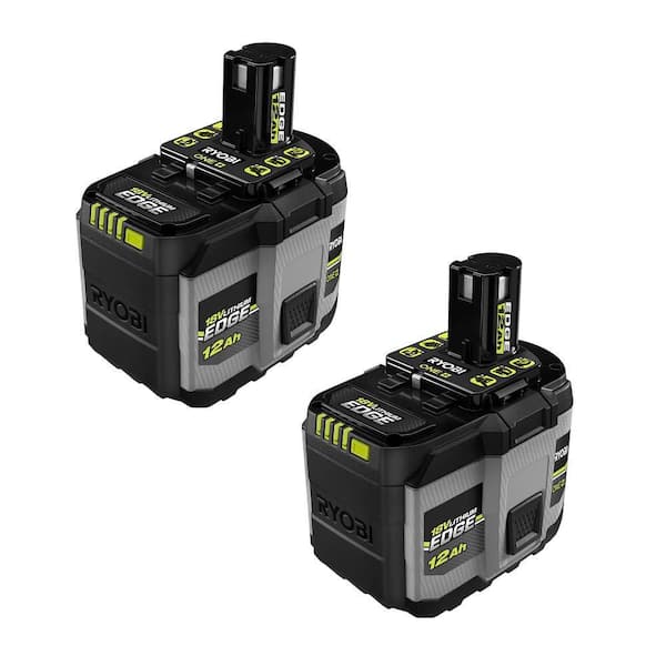 ONE+ 18V 12.0 Ah Lithium-Ion EDGE Battery (2-Pack)
