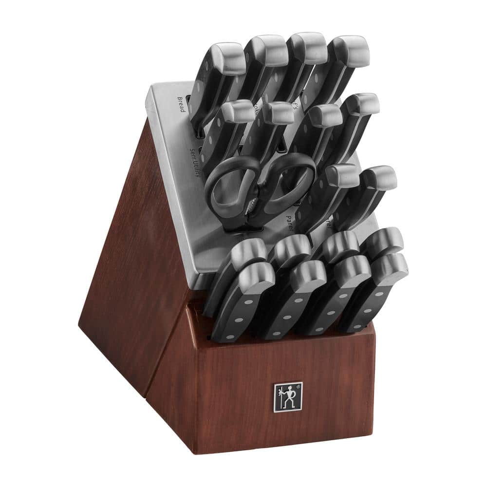 HENCKELS HENCKELS Statement 20-Piece Knife Block Set - Dark Brown