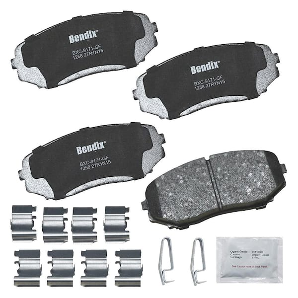 Bendix Premium Copper Free Disc Brake Pad Set 2002-2005 Ford Explorer V6 V8