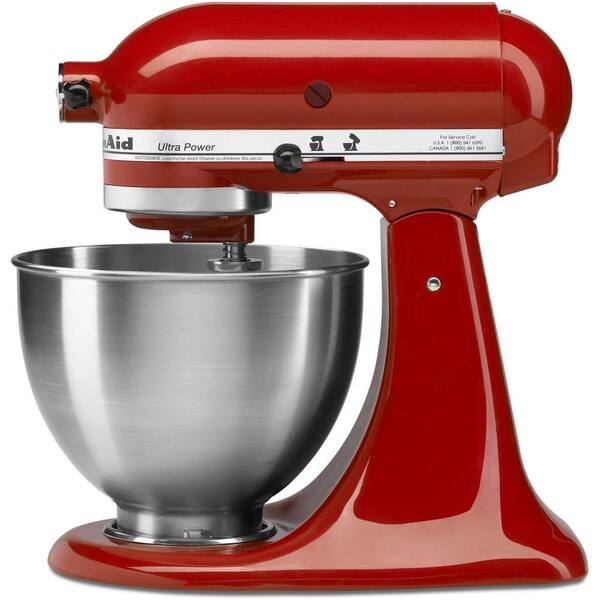KitchenAid Ultra Power 4.5 Qt. Stand Mixer in Empire Red