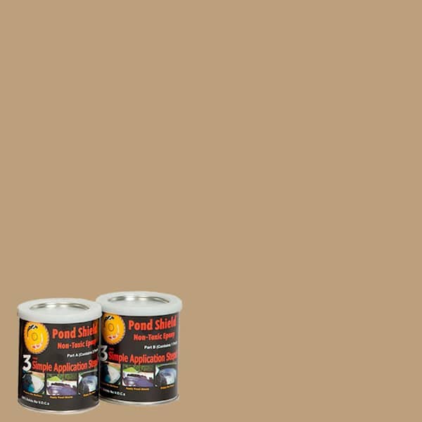 Pond Shield 1.5-qt. Tan Non Toxic Epoxy