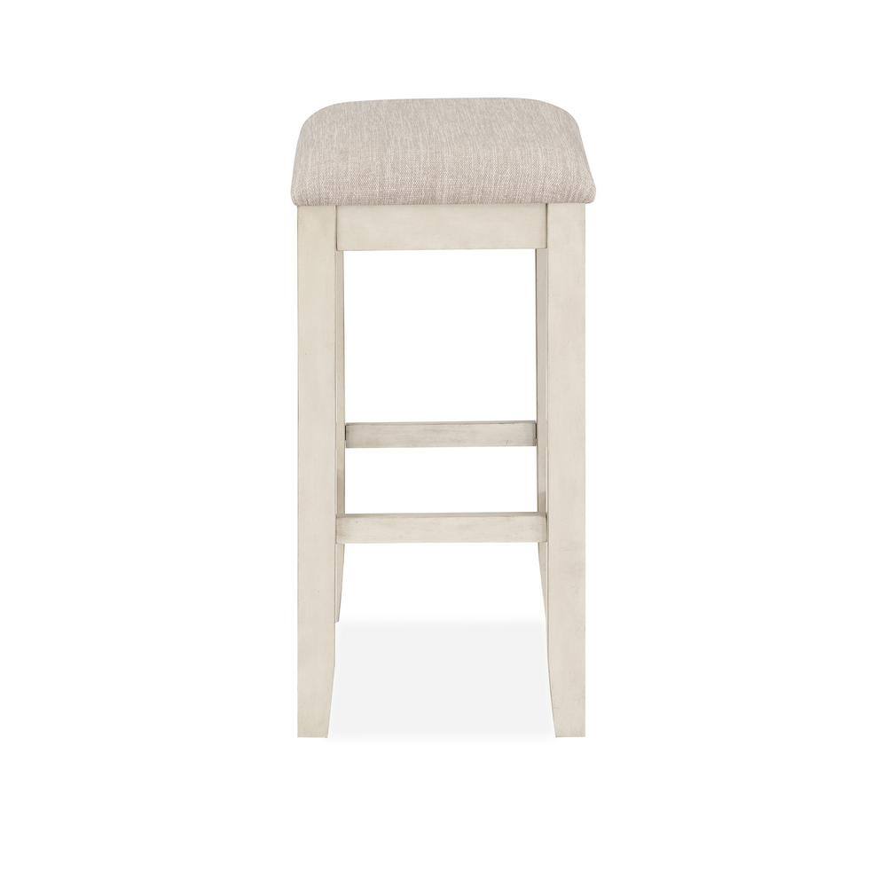 Bella Beige Wood Counter Table with 2 Stools