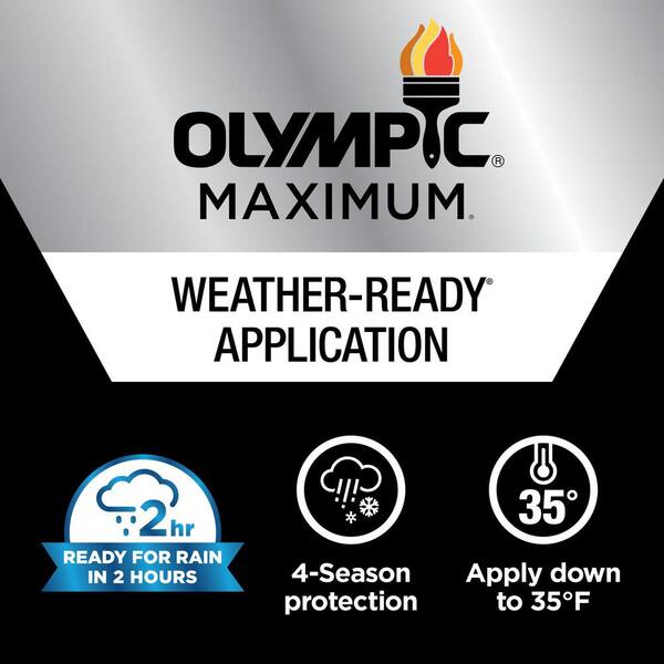 Maximum 1 gal.SC-1024 Dark Ash Solid Color Exterior Stain and Sealer in One