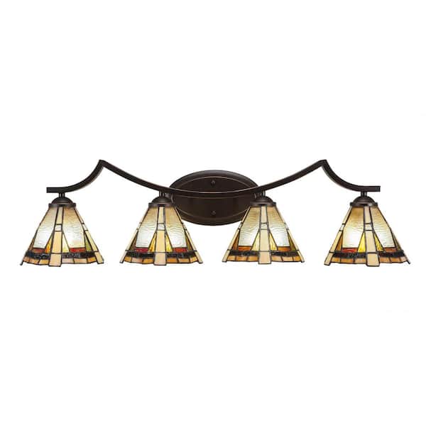 Unbranded Cleveland 8.5 in. 1-Light Dark Granite Vanity Light