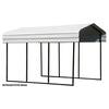 Arrow 12 ft. x 24 ft. x 9 ft. Eggshell Carport CPH122409 - The Home Depot