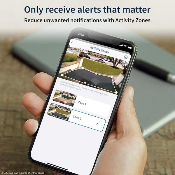 Arlo Ultra 2 Spotlight Camera - Wireless Security, 4K Video & HDR