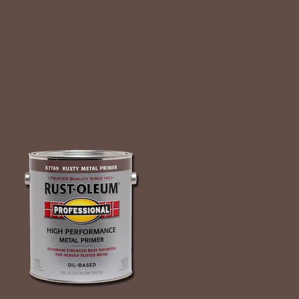 Rust-Oleum Professional 1 gal. High Performance Flat Red Oil-Based Interior/Exterior Rusty Metal Primer