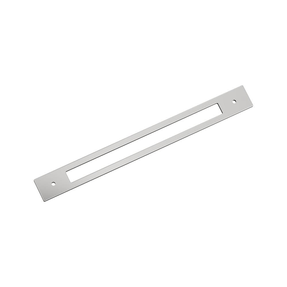 Medora 12 in. (305mm) Center-to-Center Rectangle Polished Chrome Pull Cabinet Backplate price history on PriceWatchPro