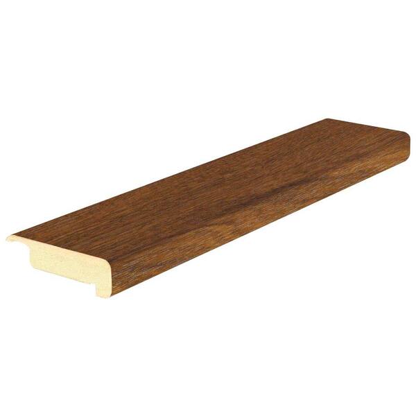 Mohawk Cognac Merbau 4/5 in. Thick x 2-2/5 in. Wide x 78-7/10 in. Length Laminate Stair Nose Molding
