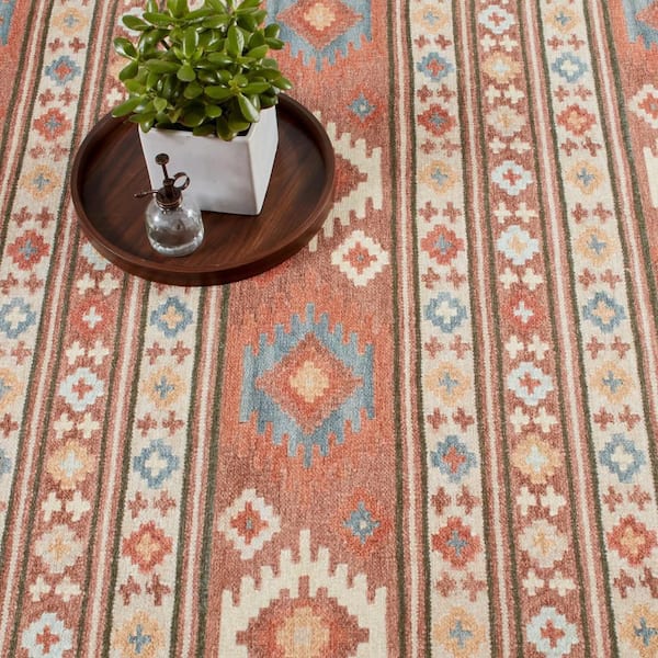 Canyon Machine Washable Natural 3 ft. x 5 ft. Indoor Area Rug